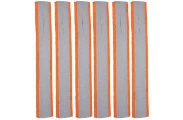 Image of Allen Reflective Flagging Strips, 6in, Orange, 6 Pack, 458