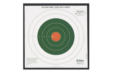Image of Allen Remington Shooting Targets in Bullseye Center, Orange, 1523