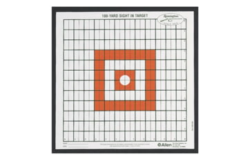 Image of Allen Remington Shooting Targets in Grid Style, Orange, 1520