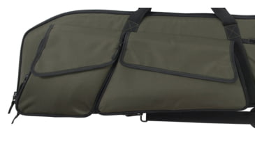 Image of Allen Remington Yukon Scoped Rifle Case, 2 Pockets, Green/Black, 50in, 18993