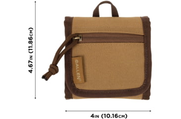 Image of Allen Rival Choke Tube Holder, 3 Extended Vials, Tan, 4 in x 4.67 in, 8335