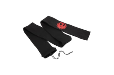 Image of Allen Ruger Gun Sock Black with Red Ruger Logo 52 Inch