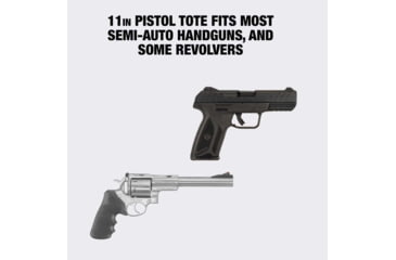 Image of Allen Ruger Pistol Tote With Pocket, Black, 3645