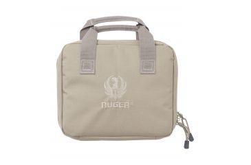 Image of Allen Ruger Single Handgun Case 11 Inches Wide By 9.5 Inches High Tan