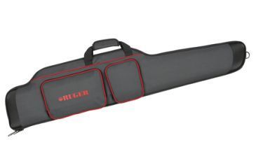 Image of Allen Ruger Sport Scoped Gun Case Grey With Red Trim 46 Inches
