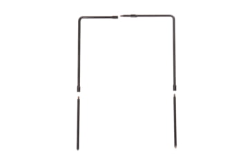 Image of Allen Shooting Gallery Self-Healing Gong Spinner Kit, Orange/Black, 8in, 15475