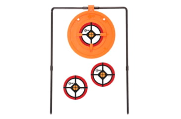 Image of Allen Shooting Gallery Self-Healing Gong Spinner Kit, Orange/Black, 8in, 15475