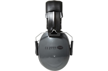 Image of Allen Sound Defender Foldable Safety Earmuffs, 26 dB NRR, ANSI S3.19 &amp; CE EN352-1 Hearing Protection Rated, Black/Gray, One Size, 2336