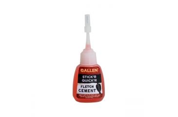 Image of Allen Stickr Quickr Fletch Cement, Multi, 678