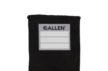 Image of Allen Stretch Knit Gun Sock w/Writeable ID Label for Rifles with Scopes and Shotguns, Silicone Treated, Black, 52 in, 13173