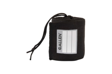 Image of Allen Stretch Knit Gun Sock w/Writeable ID Label for Rifles with Scopes and Shotguns, Silicone Treated, Black, 52 in, 13173