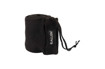 Image of Allen Stretch Knit Gun Sock w/Writeable ID Label for Rifles with Scopes and Shotguns, Silicone Treated, Black, 52 in, 13173