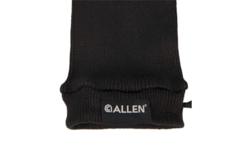 Image of Allen Stretch Knit Gun Sock w/Writeable ID Label for Rifles with Scopes and Shotguns, Silicone Treated, Black, 52 in, 13173