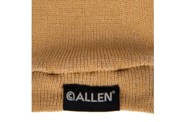 Image of Allen Stretch Knit Gun Sock w/Writeable ID Label for Rifles with Scopes and Shotguns, Silicone Treated, Coyote, 52 in, 13172