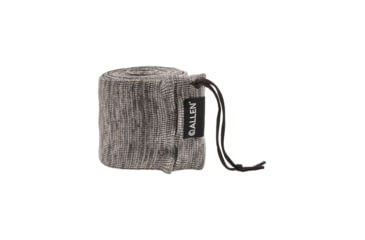 Image of Allen Stretch Knit Gun Sock w/Writeable ID Label for Rifles with Scopes and Shotguns, Silicone Treated, Gray, 52 in, 13167