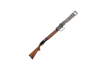 Image of Allen Stretch Knit Gun Sock w/Writeable ID Label for Rifles with Scopes and Shotguns, Silicone Treated, Gray, 52 in, 13167