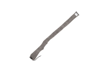 Image of Allen Stretch Knit Gun Sock w/Writeable ID Label for Rifles with Scopes and Shotguns, Silicone Treated, Gray, 52 in, 13167