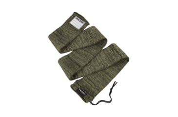 Image of Allen Stretch Knit Gun Sock w/Writeable ID Label for Rifles with Scopes and Shotguns, Silicone Treated, Green, 52 in, 13171