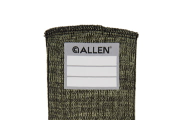 Image of Allen Stretch Knit Gun Sock w/Writeable ID Label for Rifles with Scopes and Shotguns, Silicone Treated, Green, 52 in, 13171