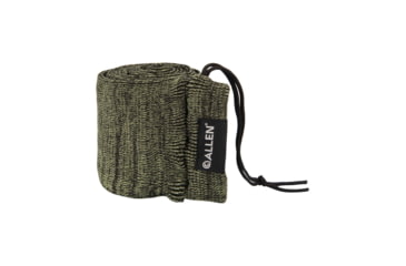 Image of Allen Stretch Knit Gun Sock w/Writeable ID Label for Rifles with Scopes and Shotguns, Silicone Treated, Green, 52 in, 13171