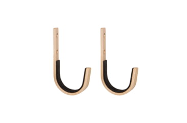 Image of Allen Stronghold Steel Hooks, 1 Handgun/Rifle/Shotgun, Brass, Steel, 2 Pack, 5650