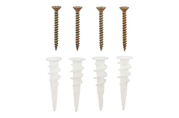 Image of Allen Stronghold Steel Hooks, 1 Handgun/Rifle/Shotgun, Brass, Steel, 2 Pack, 5650