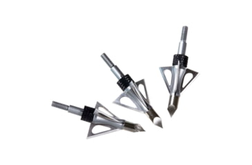 Image of Allen Stryke Impact Fixed Blade Broadhead, 3 Pack, Black, 100 Grain, 14635