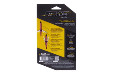 Image of Allen Stryke Therm-X Cut On Contact Mechanical Broadhead, 3 Pack, 100 Grain, 14676