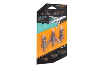 Image of Allen Stryke Vapor Rear Deploying 2 Blade Broadhead, 100-Grain, 3-Pack, 14786