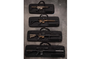 Image of Allen Tac Six Division 42 in Tactical Gun Case, Black, 10835