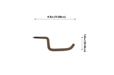 Image of Allen Treestand Screw-In Gear Hanger, Each, Brown, 501, 501