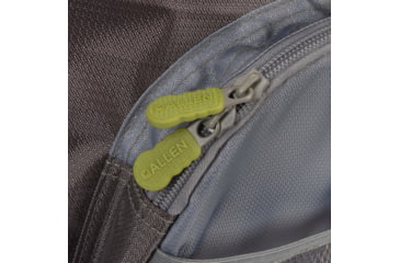 Image of Allen Ultra-Light Gallatin Strap Fly Fishing Vest, Fits up to 4 Tackle/Fly Boxes, 14 Accessory Pockets, Gray/Lime, 6370