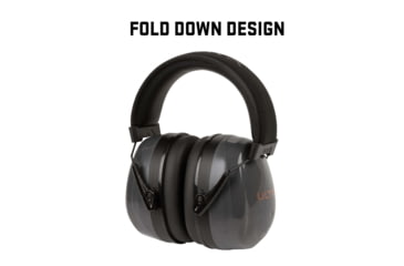 Image of Allen ULTRX Heavy Sound Defender Passive Earmuff, Gray, 4124