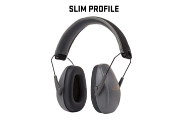 Image of Allen ULTRX Passive Muff, Slim Fit, Gray, 4153