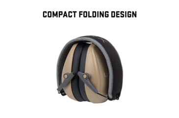 Image of Allen ULTRX Passive Muff, Slim Fit, Taupe, 4154