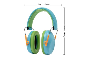 Image of Allen ULTRX Passive Youth Hearing Muff, Childrens, Light Blue, 4126