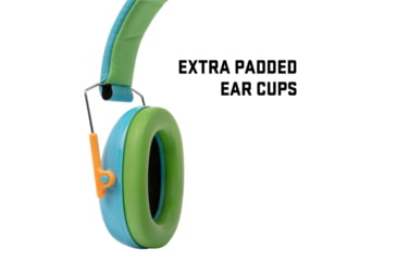 Image of Allen ULTRX Children's Passive Hearing Earmuff, Light Blue, 4126