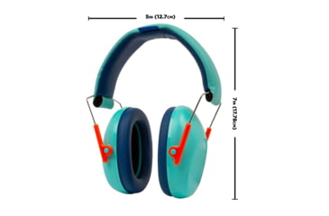 Image of Allen ULTRX Passive Youth Hearing Muff, Childrens, Teal, 4115