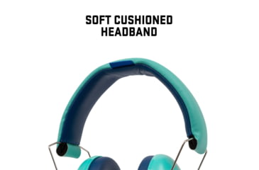 Image of Allen ULTRX Children's Passive Hearing Earmuff, Teal, 4115