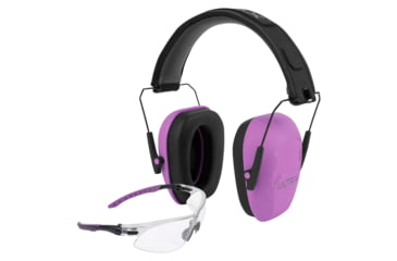 Image of Allen ULTRX Shield Ear &amp; Eye Protection Combo, Metallic Plum, 4155