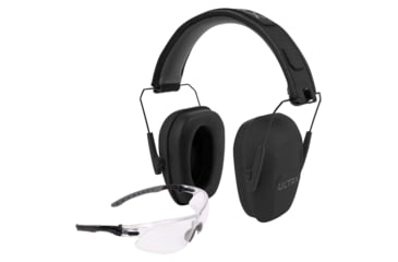 Image of Allen ULTRX Shield Ear &amp; Eye Protection Combo, Midnight Gray, 4157