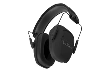 Image of Allen ULTRX Shield Passive Earmuff, Adult, Midnight Gray/Black, 4100
