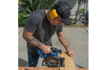 Image of Allen ULTRX Shield Passive Earmuff, Slim Fit, Adult, Interstate Yellow, 4107