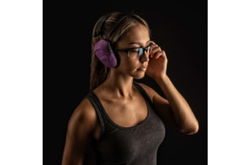 Image of Allen ULTRX Shield Passive Earmuff, Plum, 4105