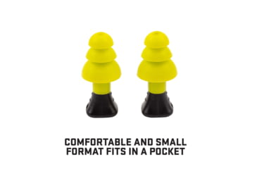 Image of Allen ULTRX Silicone Ear Plugs, 5-Pairs, Yellow, 4122