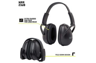 Image of Allen ULTRX Sound Blocker Passive Earmuff, Black, 4127
