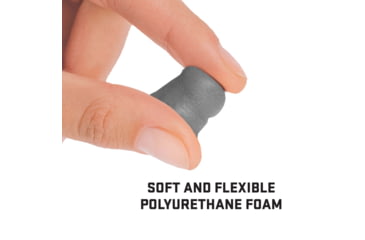 Image of Allen ULTRX Tapered Foam Ear Plugs, 25-Pairs, Gray, 4132