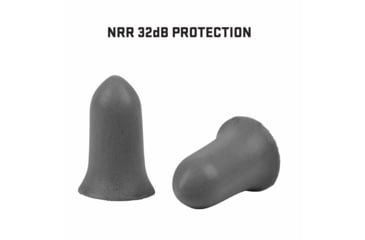 Image of Allen ULTRX Tapered Foam Ear Plugs, 25-Pairs, Gray, 4132