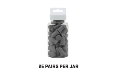 Image of Allen ULTRX Tapered Foam Ear Plugs, 25-Pairs, Gray, 4132