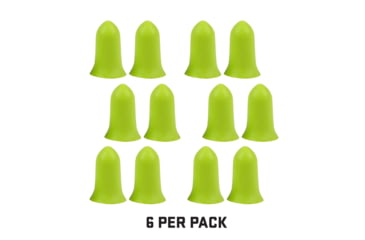 Image of Allen ULTRX Tapered Foam Ear Plugs, 6-Pairs, Lime, 4136